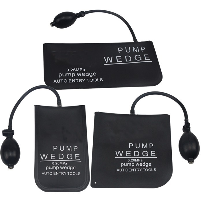 3pc Lock Pick Locksmith Tools Keys Locksmith Pump Wedge Air Wedge Pillows Lock Opening Tools Car Do