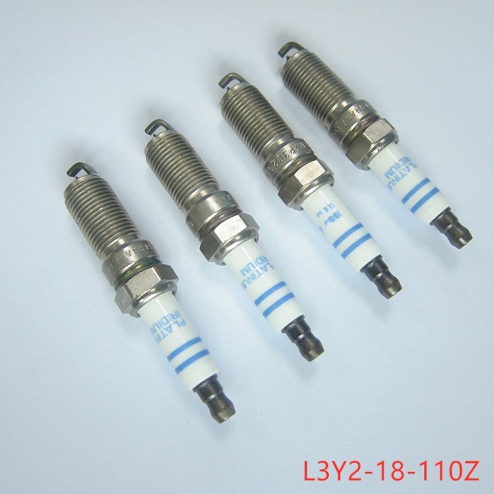 Car accessories dual iridium spark plug L3Y2-18-110Z for Mazda 3 2004-2012 Mazda 6 2005-2012 GG GY