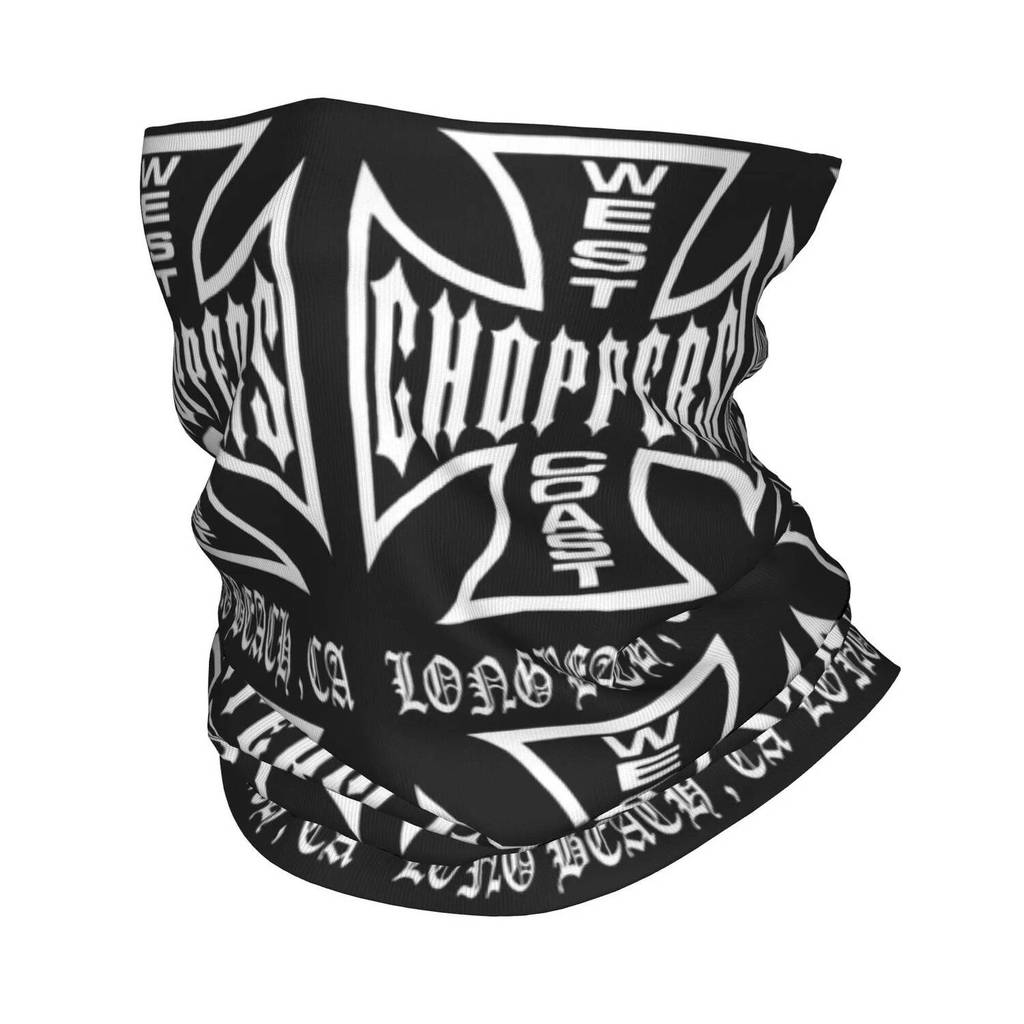 West Coast Iron Cross C-Choppers-S Bandana Neck Cover พิมพ์ Magic ผ้าพันคอมัลติฟังก์ชั่ Face Face Face Face COVER วิ่งสําหรับผู้ชายผู้หญิงล้างทําความสะอาดได้