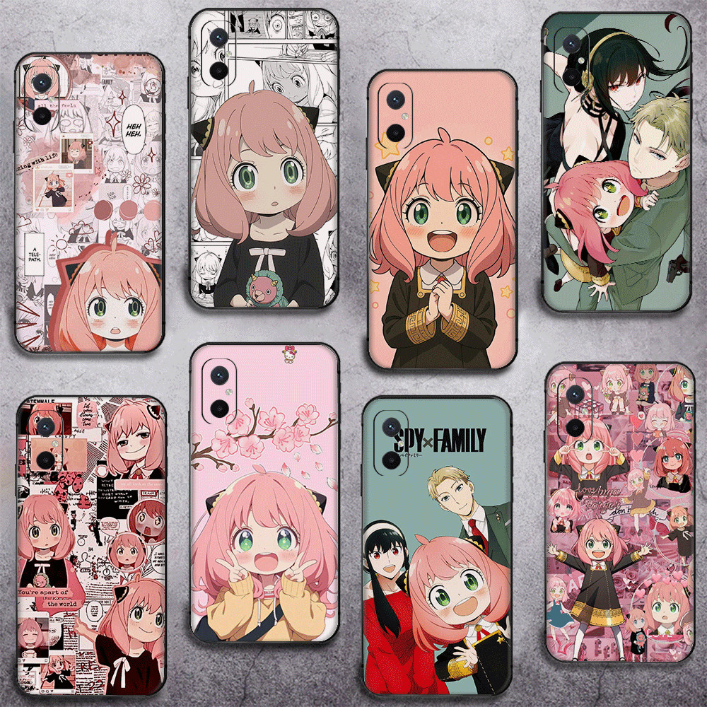 Redmi Note 7 8 9 10 4G Pro Max 8T 9S 9T ความเข้ากันได้เคสโทรศัพท์TPUฝาครอบป้องกันแบบนุ่มSpy Familyกา