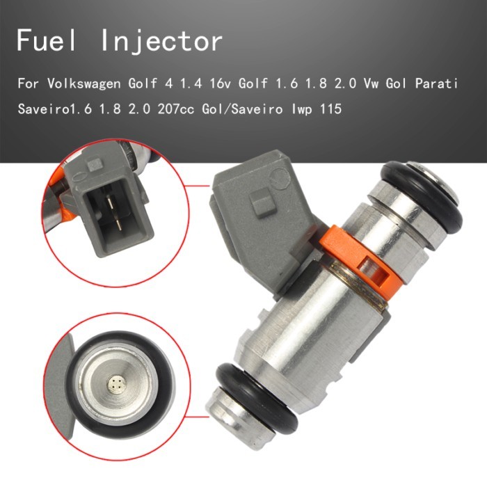 Fuel Injector Nozzle For Volkswagen Golf 4 1.4 16v Golf 1.6 1.8 2.0  Vw Gol Parati Saveiro1.6 1.8 2