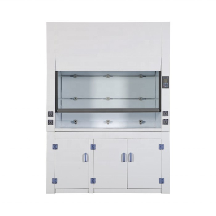 Acid and Alkali Resistant Laboratory Furniture PP Fume Hood Chemical Benchtop Exhaust Fume Cupboard