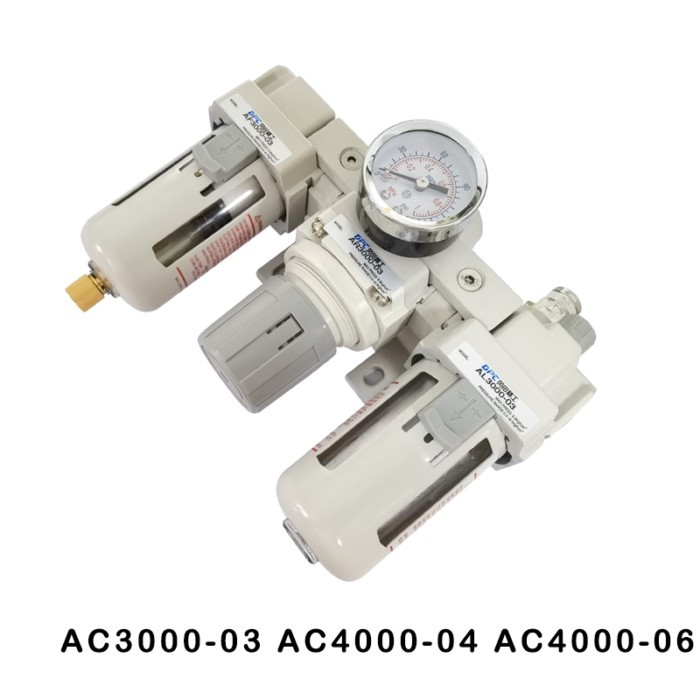 AC2000-02 AC3000-03D AC4000-04D  Air Source Air Processor Regulator Compressor Filter Relief Valve