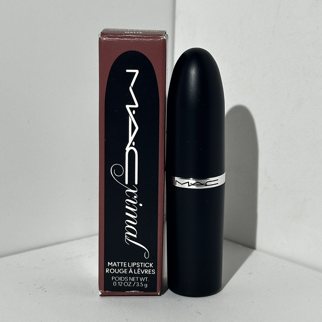 แฟชั่นขายตรงที่ Least 12 Sales 13.00 Real Shot คุณภาพสูงคู่รส Mac Big Bullet ลิปสติก 3.5g พร้อมสต็อก