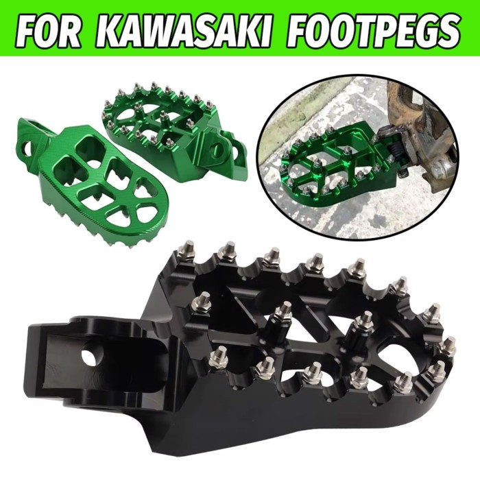 For Kawasaki KX65 KX80 KX85 KX100 KX112 KLX140 KLX140L KLX140G Motorcycle Accessories Footrest Foot