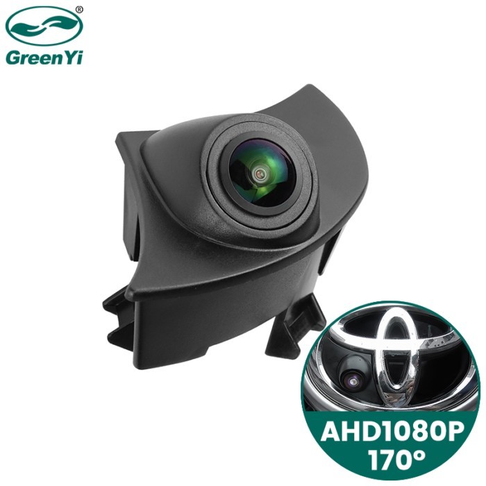 GreenYi AHD Car Front View Camera For Toyota FJ Land Cruiser Avensis T25 T27 Hilux Corolla Yaris Pr