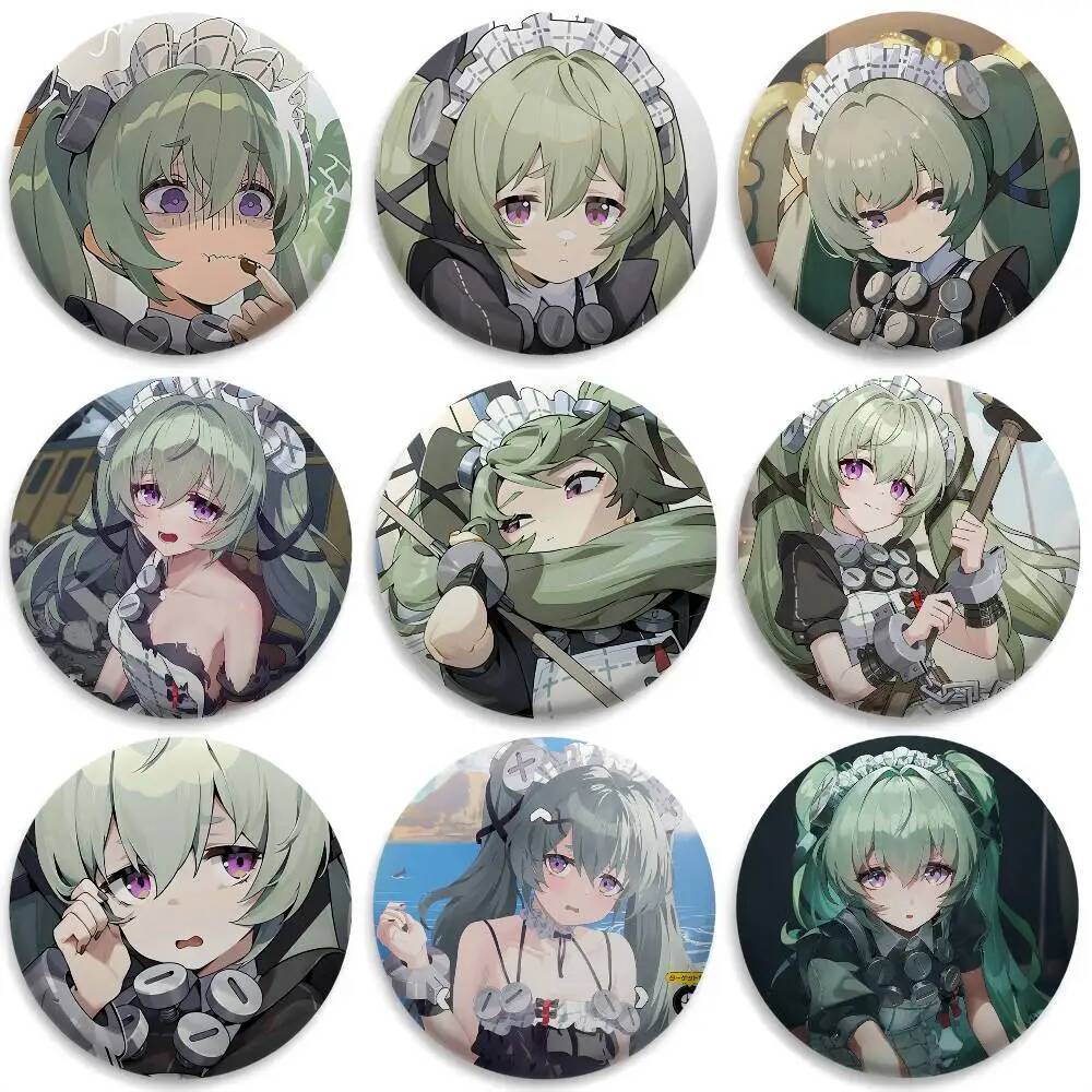 Zenless เกม Corin Wickes ป้ายรอบป้ายประณีตเข็มกลัด Creative Pins สําหรับเสื้อผ้าหมวกกระเป๋าเป้สะพายห