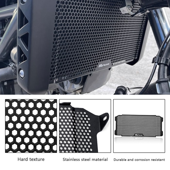 For SV650 SV650X 2019-2024 Motorcycle Accessories CNC Radiator Grille Guard SV 650 SV 650 X