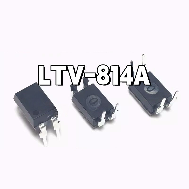 ยี่ห้อใหม่เดิม LTV-814A LTV-814 ปลั๊กตรง DIP4 Optocoupler สามารถเปลี่ยน PC814A EL814A