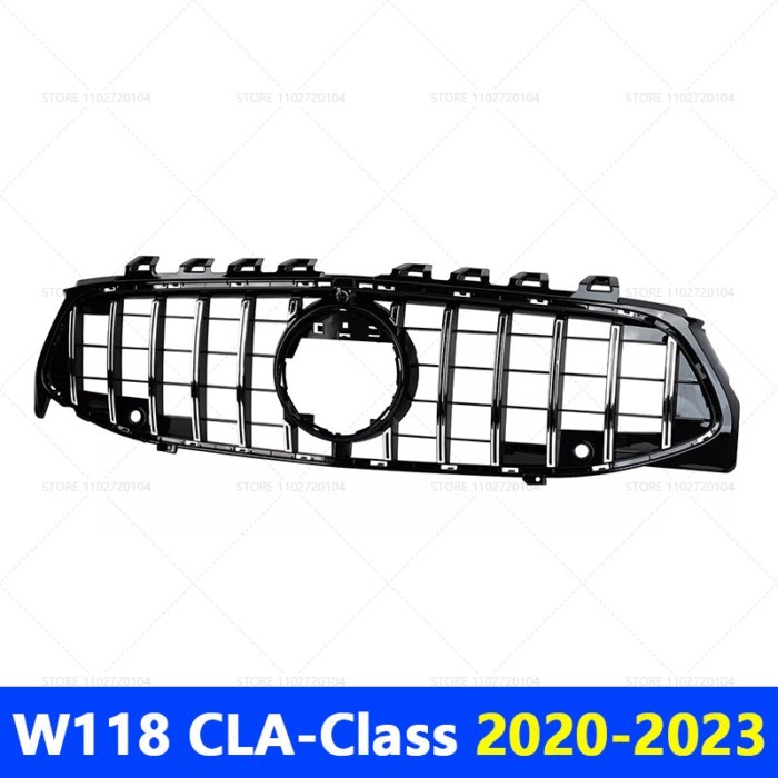 for 2020-2023 W118 CLA-Class Mercedes Benz CLA180 CLA200 CLA220 CLA250 CLA45 AMG GT Upper Bumper Ho