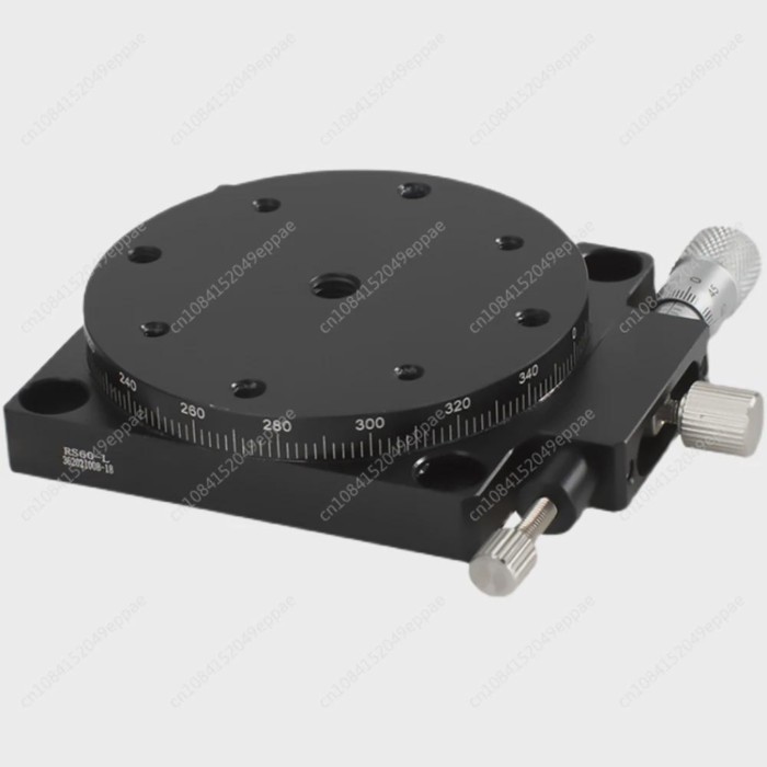 R Axis 60mm RS60-L RSP60-L Manual 360 Degree High Precision Angle Adjustment Platform Optical Heavy