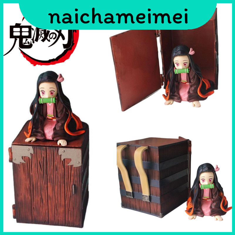 Gk Figure Nezuko พร้อมกล่อง Demon Collectible Slayer Kit