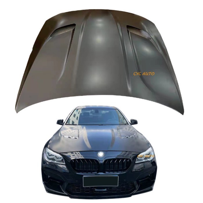 F10 Engine Hood Cover For BMW F10 Upgrade CS Bonnet Aluminum Front Engine 520i 523i 530i 535i