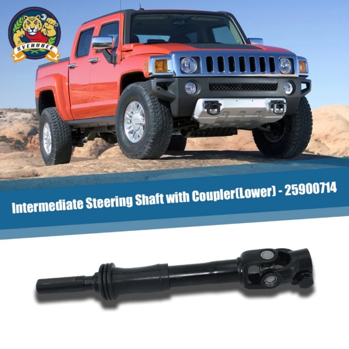 Svenubee Lower Steering Column Shaft for Hummer H3 H3T Chevy Colorado GMC Canyon 2004 2005 2006 200