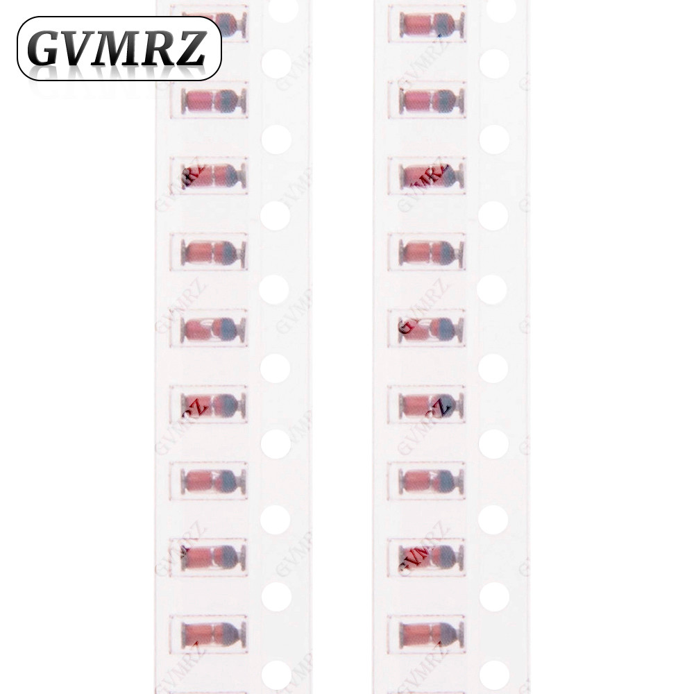 100PCS LL34 SMD Zener Diode Series ZMM2V4–ZMM47V สารพันแรงดันไฟฟ้า Surface Mount ส่วนประกอบอิเล็กทรอ
