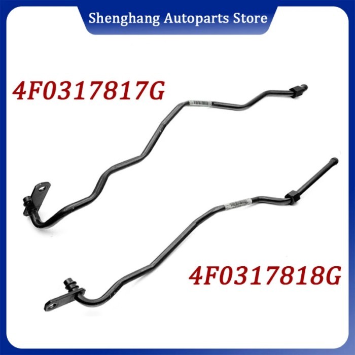 4F0317817G 4F0317818G Automatic Transmission Oil Cooling Oil Pressure Line 4F0 317 817 G For Audi A