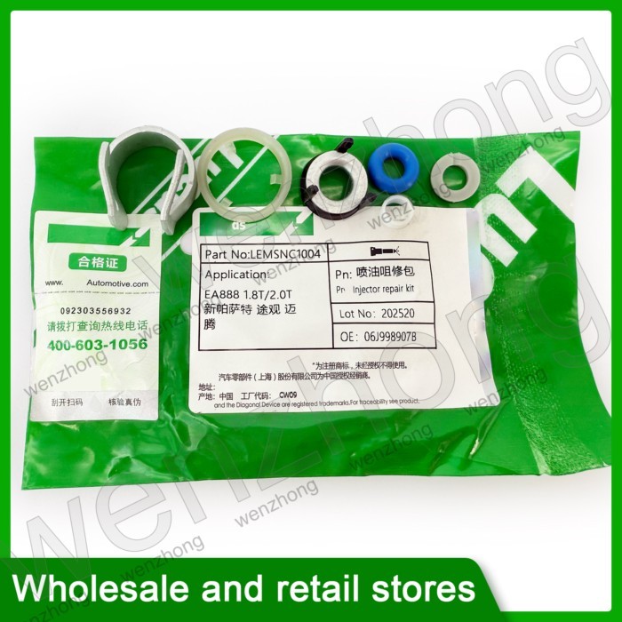 4pcs 06H998907A 06J998907D 06J998907B LEMSNC1004 EA888 1.8T/2.0T New Passat Tiguan Magotan Fuel inj