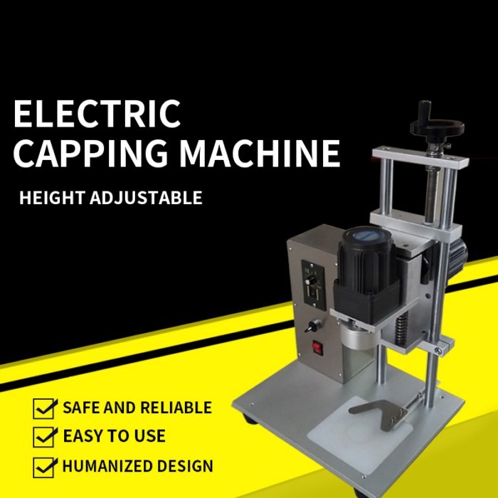 DDX-450 Desktop Electric Capping Machine, Glass Bottle Automatic Capping Machine, Plastic Bottle Mi