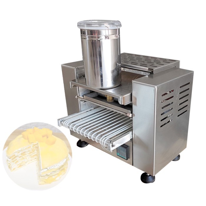 Commercial Melaleuca Cake Crust Machine Durian Thousand Layer Cake  Machine