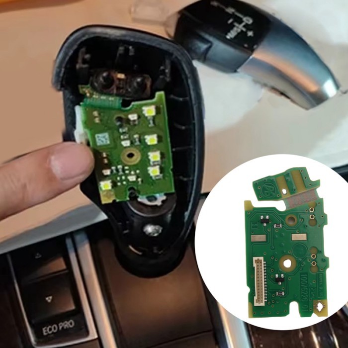 Car Gear Shift Knob Panel W/LED Circuit Board Repair For BMW 2 3 5 6 7' X3 X4 X5 X6 LHD