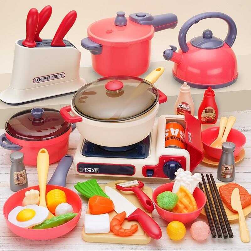 C LIWAN | ชุดของเล่นครัวสำหรับเด็กผู้หญิง