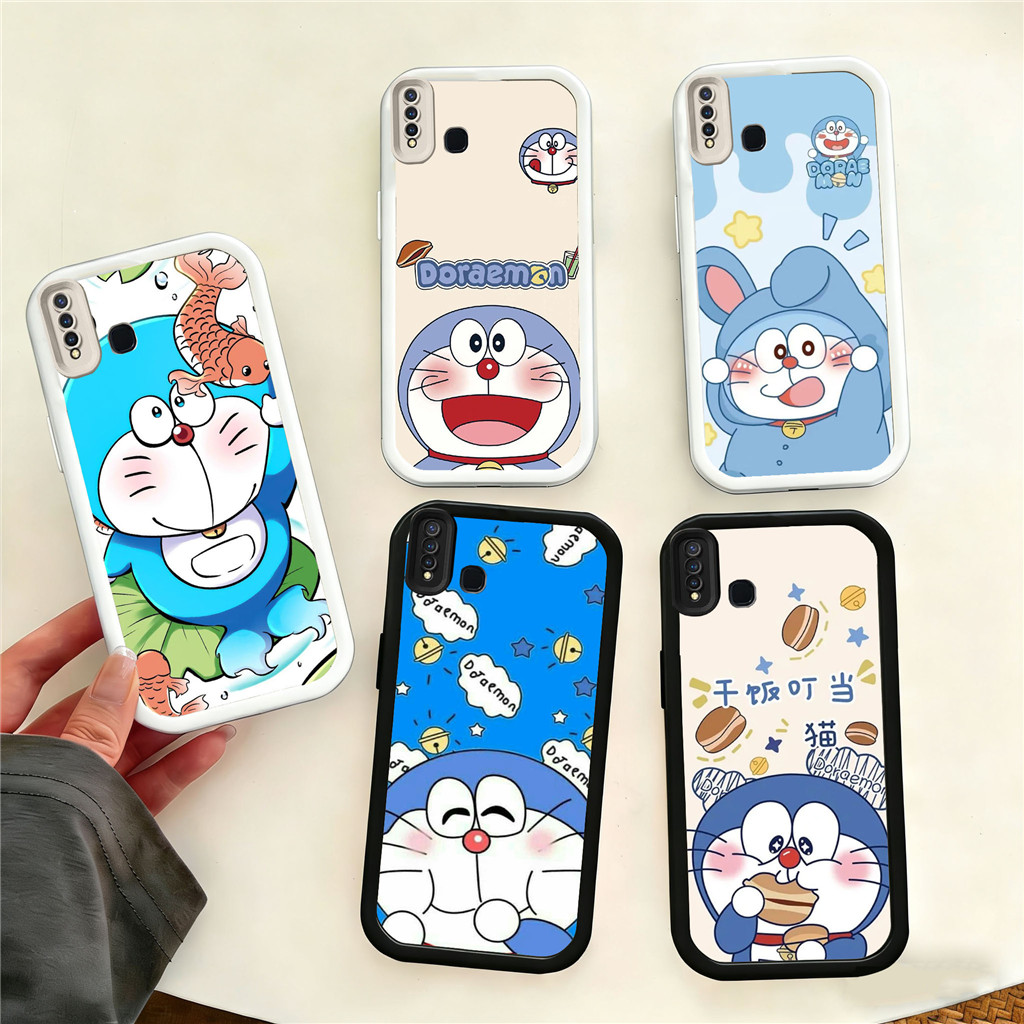 WB42 Doraemon สําหรับ Hp ชุบ VIVO Y66 Y93 Y91C Y91 Y81s Y81 Y75 Y53s Y56 Y95 5G วัสดุ TPU