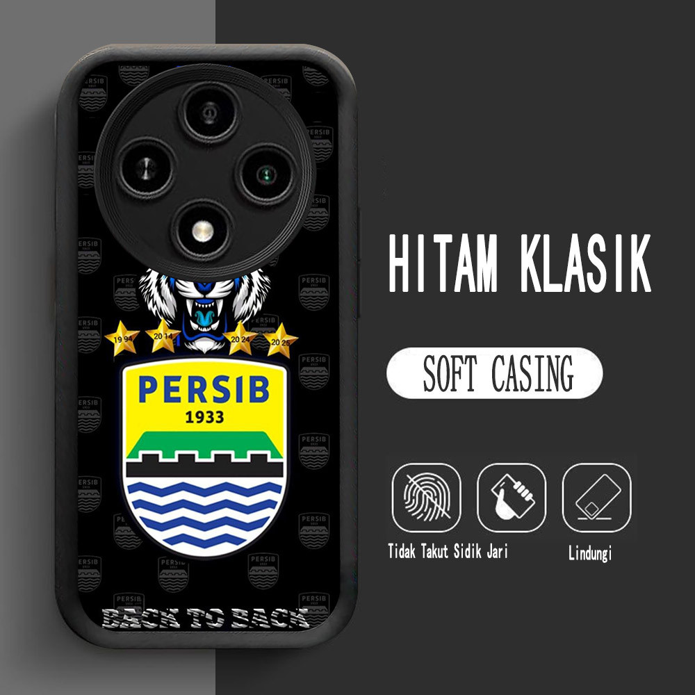 Y-21 Persib ปลอกซิลิโคนสําหรับ Xiaomi POCO C61 C75 Redmi A3X A3 X7 X3 14C Pro 5G กรณี
