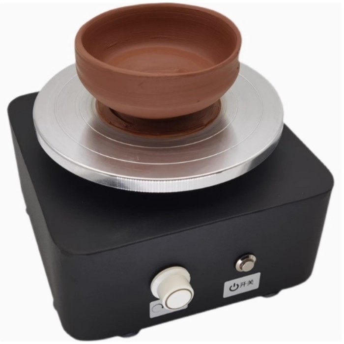 Rechargeable Electric Pottery Wheel Machine For Art Crafts Ceramics Clay Pottery Tools MINI Pottery