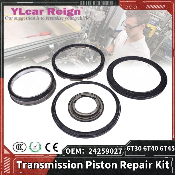 6T30 6T40 6T45 24259027 Automatic Transmission 4-5-6 Clutch Piston Plate Assembly Repair Kit For Ch