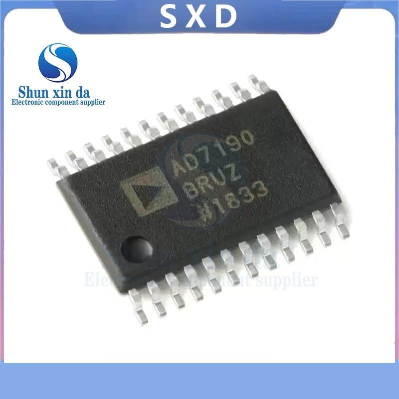 AD7190BRUZ-REEL AD7190BRUZ AD7190BRU AD7190 TSSOP-24 Analog to Digital Converters ADC 2ch UltraLow N
