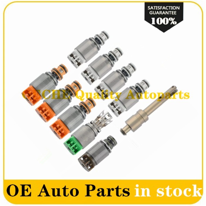 8HP45 8HP70 8HP90 8HP75X Solenoid Kit Set for BMW 8 Speed Mechatronics 1087298388 0501218796 050121