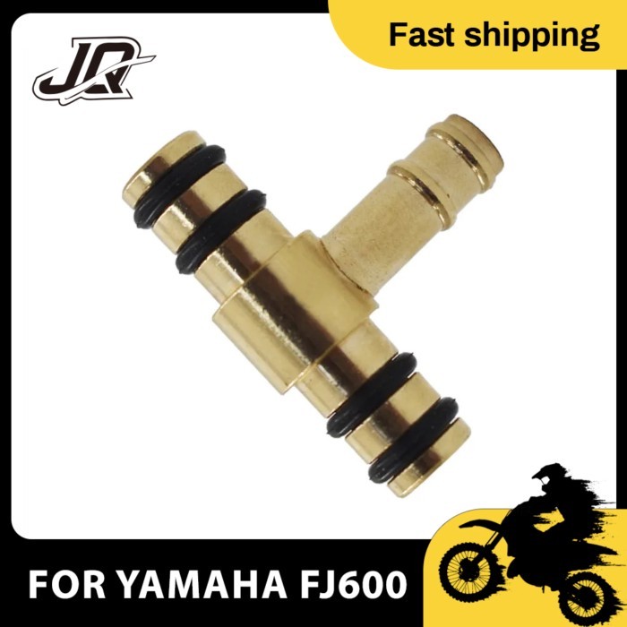 Carburetor Brass Fuel Tee Fit For YAMAHA FJ600 XS750 XS1100 2H7-14988-00 T Piece 3 Way Fuel Hose Jo