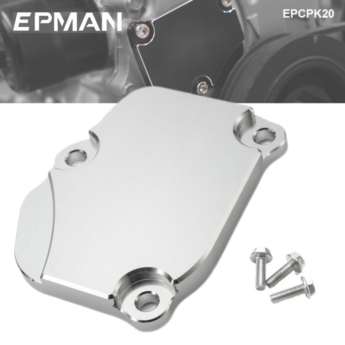 EPMAN K-Series Billet Timing Chain Tensioner Cover Plate Fit For Honda Acura K20,K20A,K20Z,K24,K24A