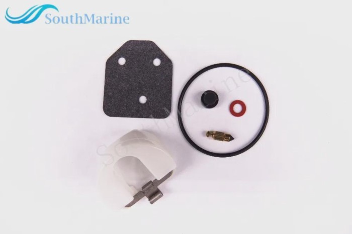 Boat Motor Carburetor Repair Kit 67D-W0093-00-00 for Yamaha 4-Stroke 4HP F4A F4M Outboard Engine