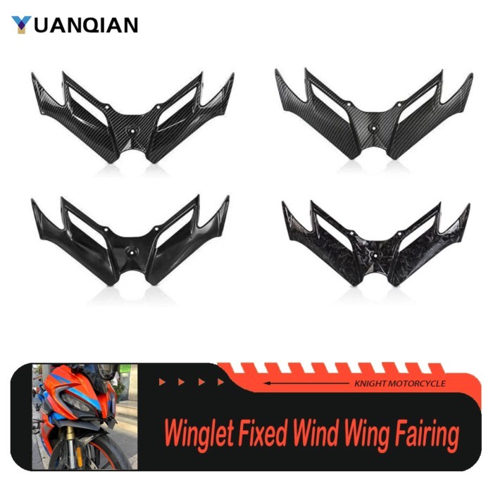 For CFMOTO CF MOTO 300 SS 300 300SS SS300 CF300SS 2022 2023 2024 Motorcycle Winglet Aerodynamic Cov