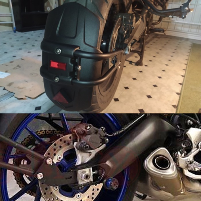 For BMW F650GS F700GS F700 GS F650 GS F 700 GS F 650 GS Motorcycle Accessories Rear Fender Mudguard