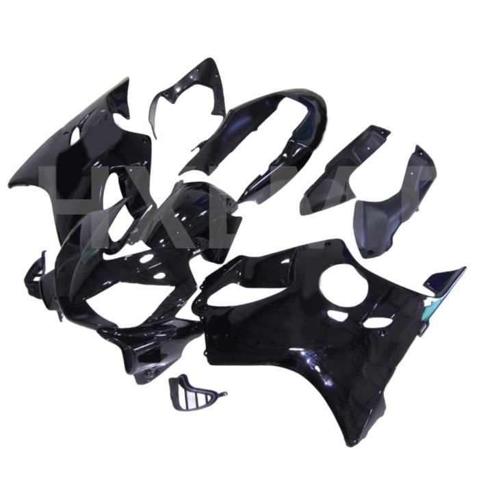 Injection Fairings Kit For HONDA CBR600 F4I 2004 2005 2006 2007 Black CBR 600 F4I 04 05 06 07 ABS P