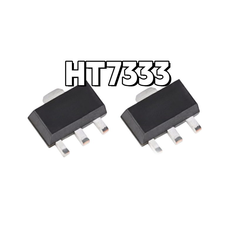 ยี่ห้อใหม่ Original HT7333A-1 7333-1 Patch SOT89 การใช้พลังงานต่ําสาม-End แรงดันไฟฟ้าชิป HT7333