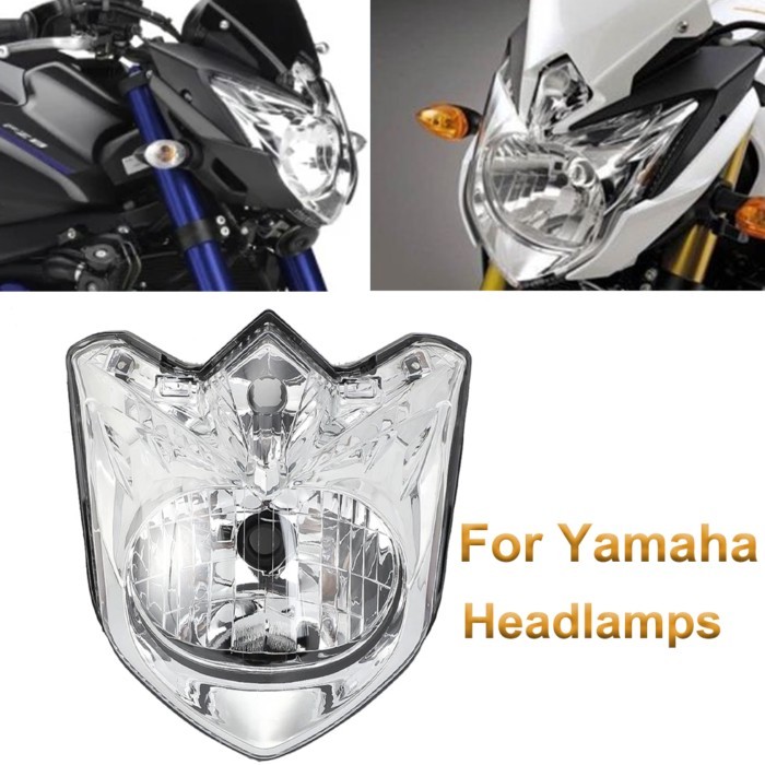 For Yamaha FZ8 XJ6 XJ6N 2011-2015 Motorcycle Front Headlights  Headlamps Fairings Face Light