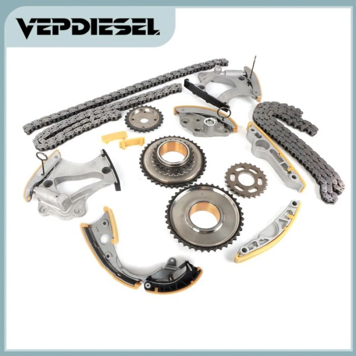 Timing Chain Kit with Gears for AUDI A6 C7 A7 A8 Q5 Q7 S5 2012-2016 VW TOUAREG Hybrid 2011-2015 3.0