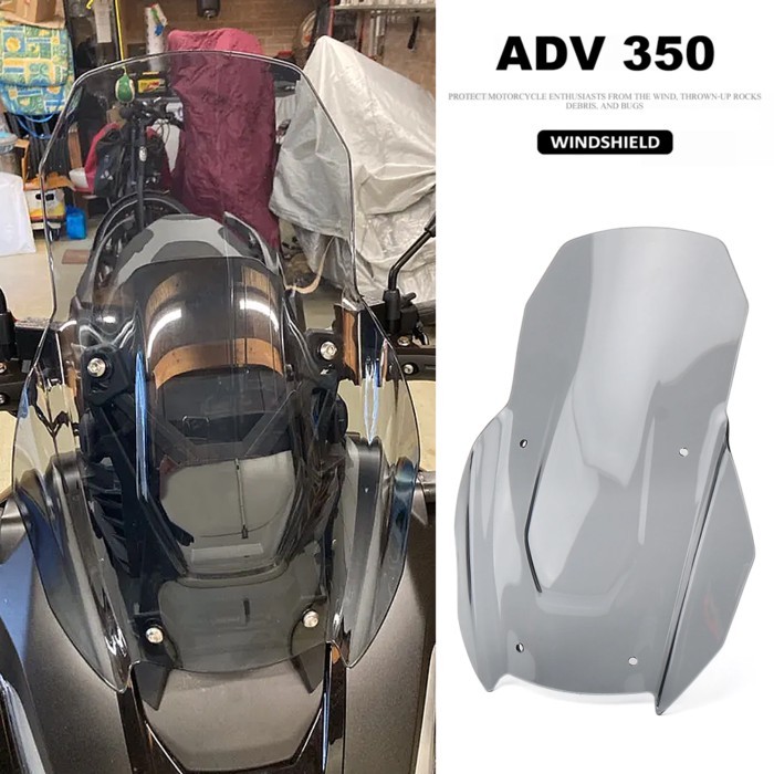 New Motorcycle Accessories Windshield Windscreen Visor Fit For Honda ADV350 ADV 350 adv350 adv 350