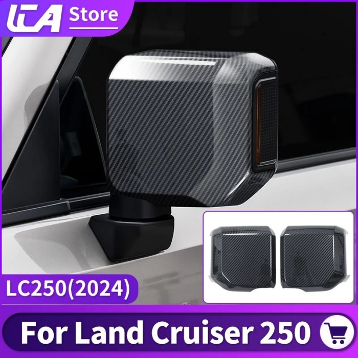 For 2024 Toyota Land Cruiser 250 1958 Rearview Mirror Covers Prado LC250 FJ250 Exterior upgrade Acc