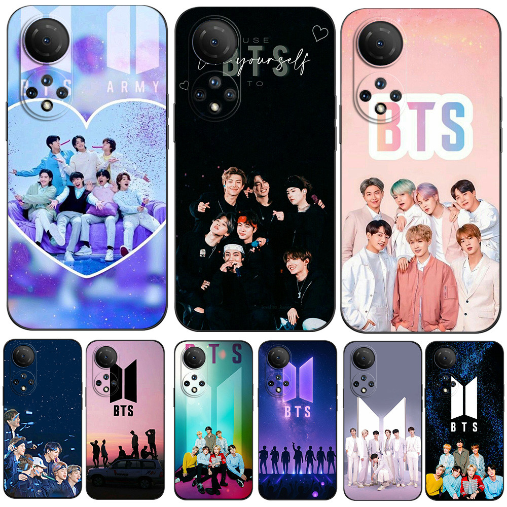 สําหรับ Honor X7 กรณีปกหลังโทรศัพท์ป้องกันกันชนซิลิโคนนุ่มสีดํา Tpu กรณี RM Jin Suga J-Hope Jimin V 