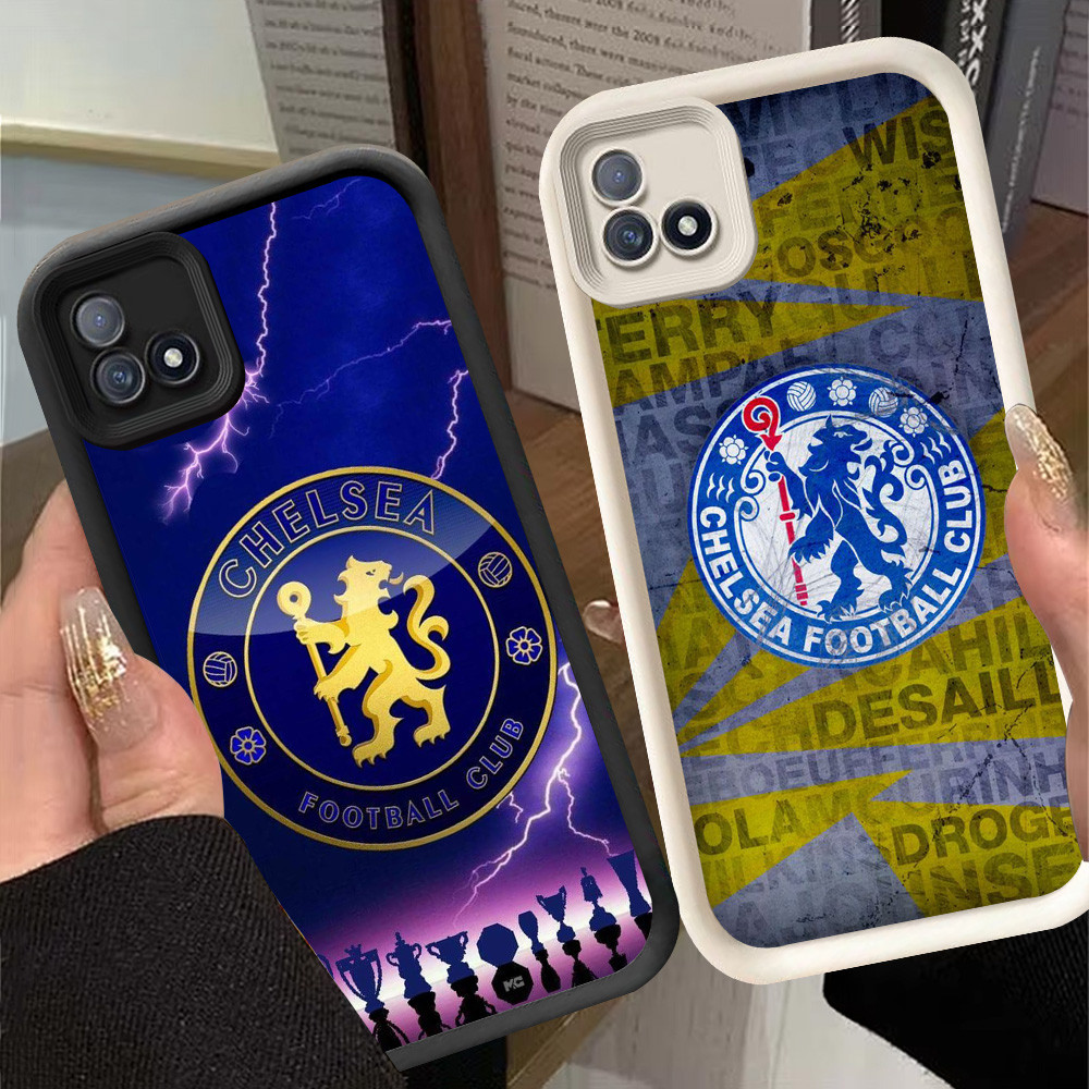 G-49 CFC ฟุตบอล fc เคสสําหรับ Realme C11 2021 C20 C20A สีดําและสีขาว