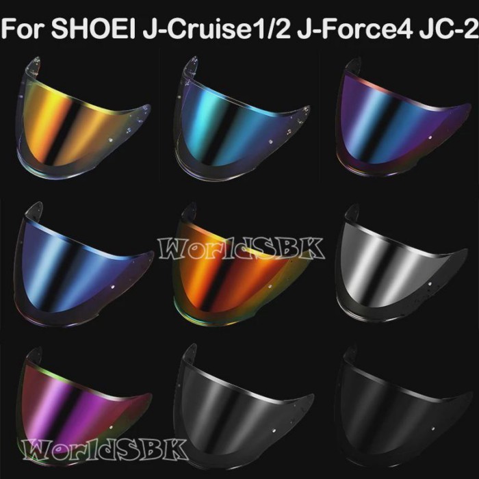 Helmet Visor for SHOEI J-Cruise 1 J-Cruise 2 J-Force 4 CJ-2 Motorcycle Helmet Lens Open Face Shield
