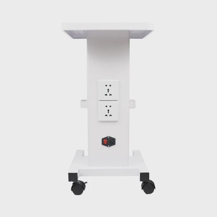 Factory Price Modern  Beauty Facial Salon Acrylic Trolley Rolling Spa Equipment Stand Trolley troll