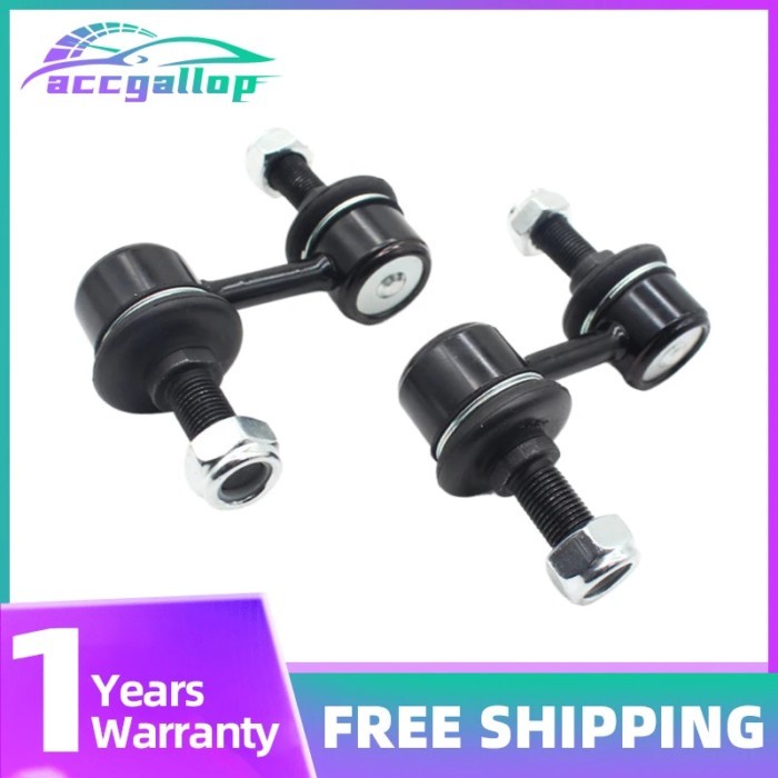 2PCS LINK ASSY FRONT STABILIZER MR267874 For Mitsubishi Delica L300 L400 PD6W PD8W 4D56 4M40 4G63 6