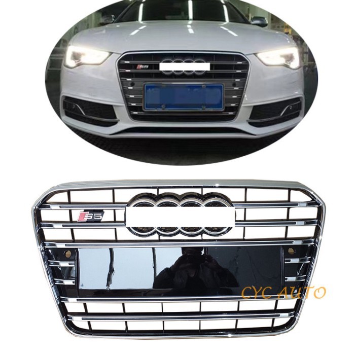 A5 S5 Front Grille Auto System Radiator Front Replacement Bumper Grill For Audi A5 S5 2013 2014 201