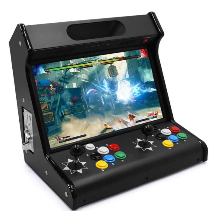 3D Pandora arcade WiFi 10000 Games 18.5 Arcade Cabinet Machine 2 Players Joystick Button with Coin