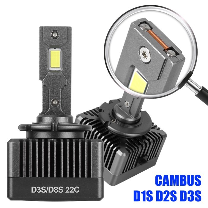 D2R D4R D5S D8S D2S D4S Car Lights D1S D3S Led Headlight Auto Bulbs Super Bright Hid 110W 22000Lm 1